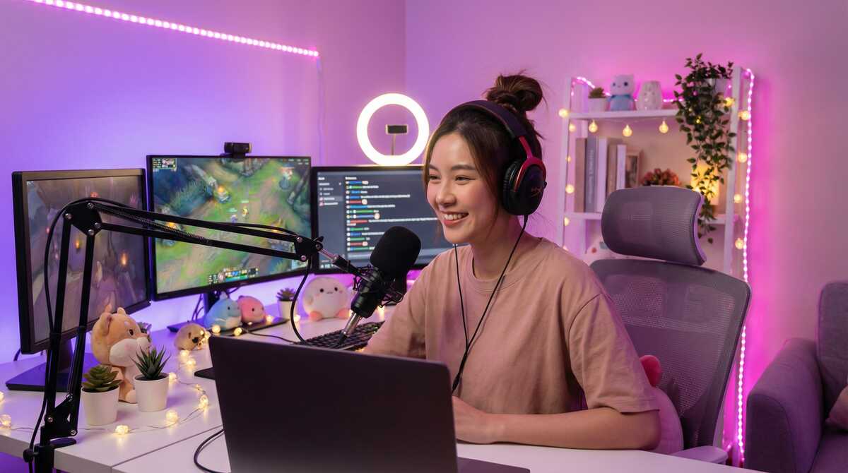 黄色仓库直播互动